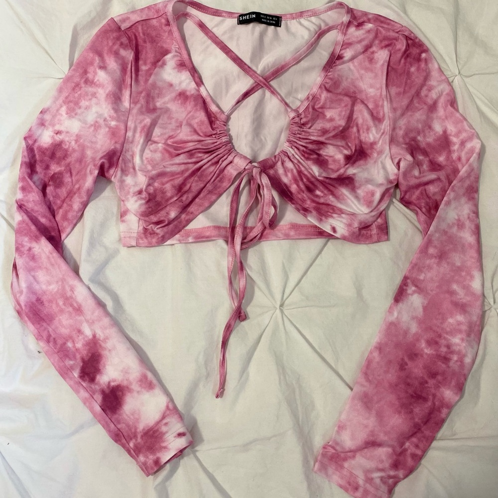 Tie crop top 🎀